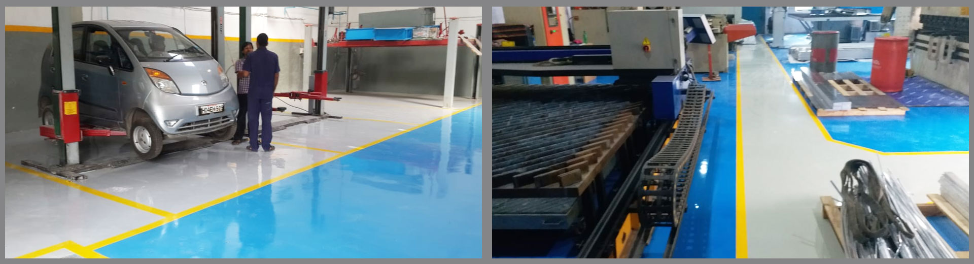 Epoxy Floorings PU Floorings Floor Coverings Systems 